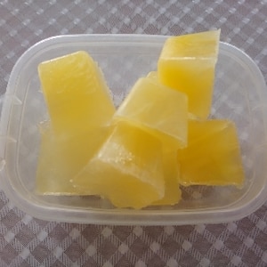 レモン汁を冷凍保存！レモンキューブ